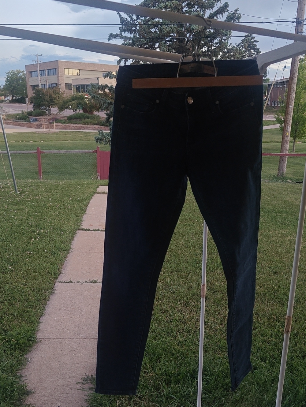 Paige verdugo jegging Sz 25 Women’s Dark Blue Skinny Jeans